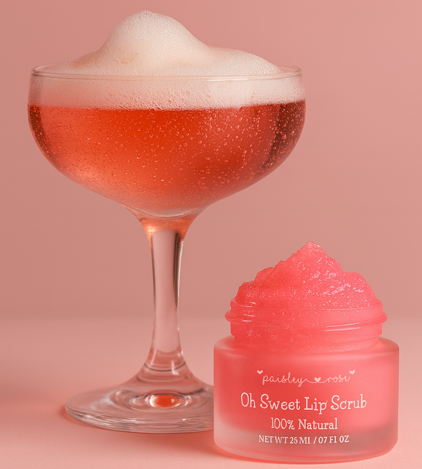 Oh Sweet Lip Scrub - Pink Champagne